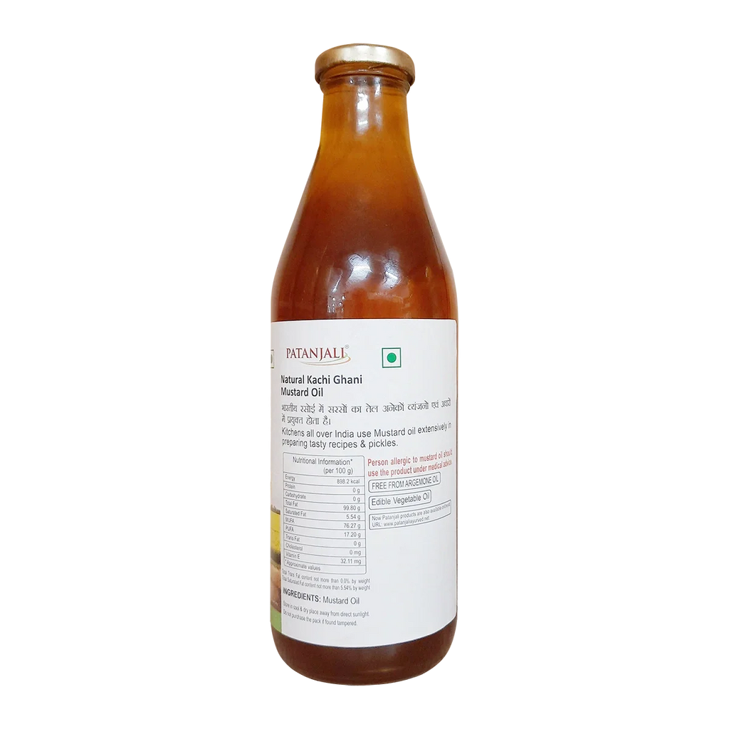 Patanjali Kolhu Mustard Oil - Distacart