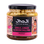 Jhaji Taste of Mithila Garlic, Ginger, Chilli Mix Pickle