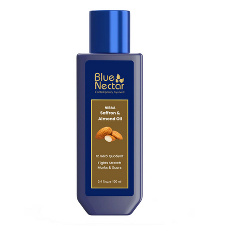 Blue Nectar Saffron & Almond Oil