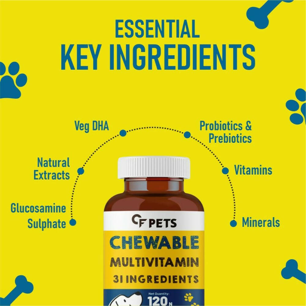 Carbamide Forte Pets Chewable Multivitamin Tablets