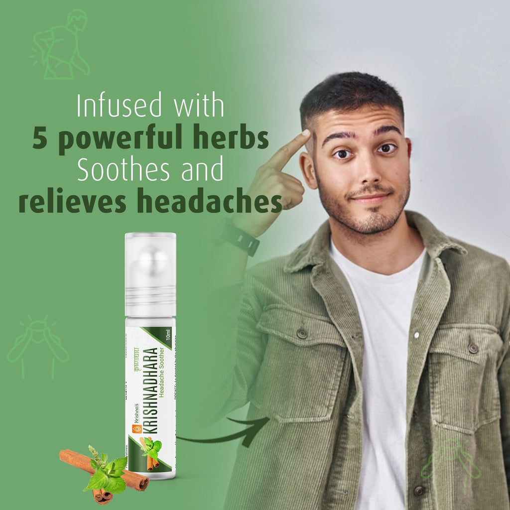 Krishna'S Herbal & Ayurveda Krishnadhara Roll On - Distacart
