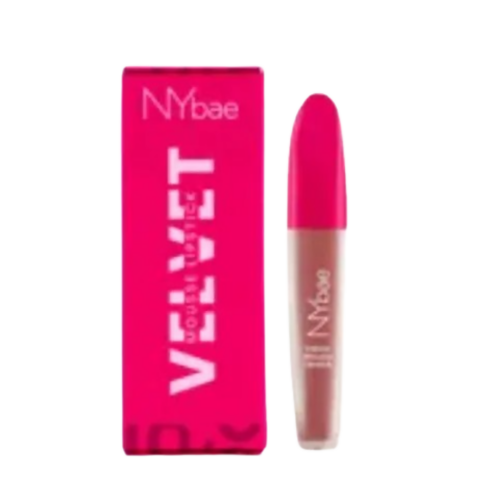 NY Bae Velvet Mousse Liquid Lipstick - Barely Bold 08