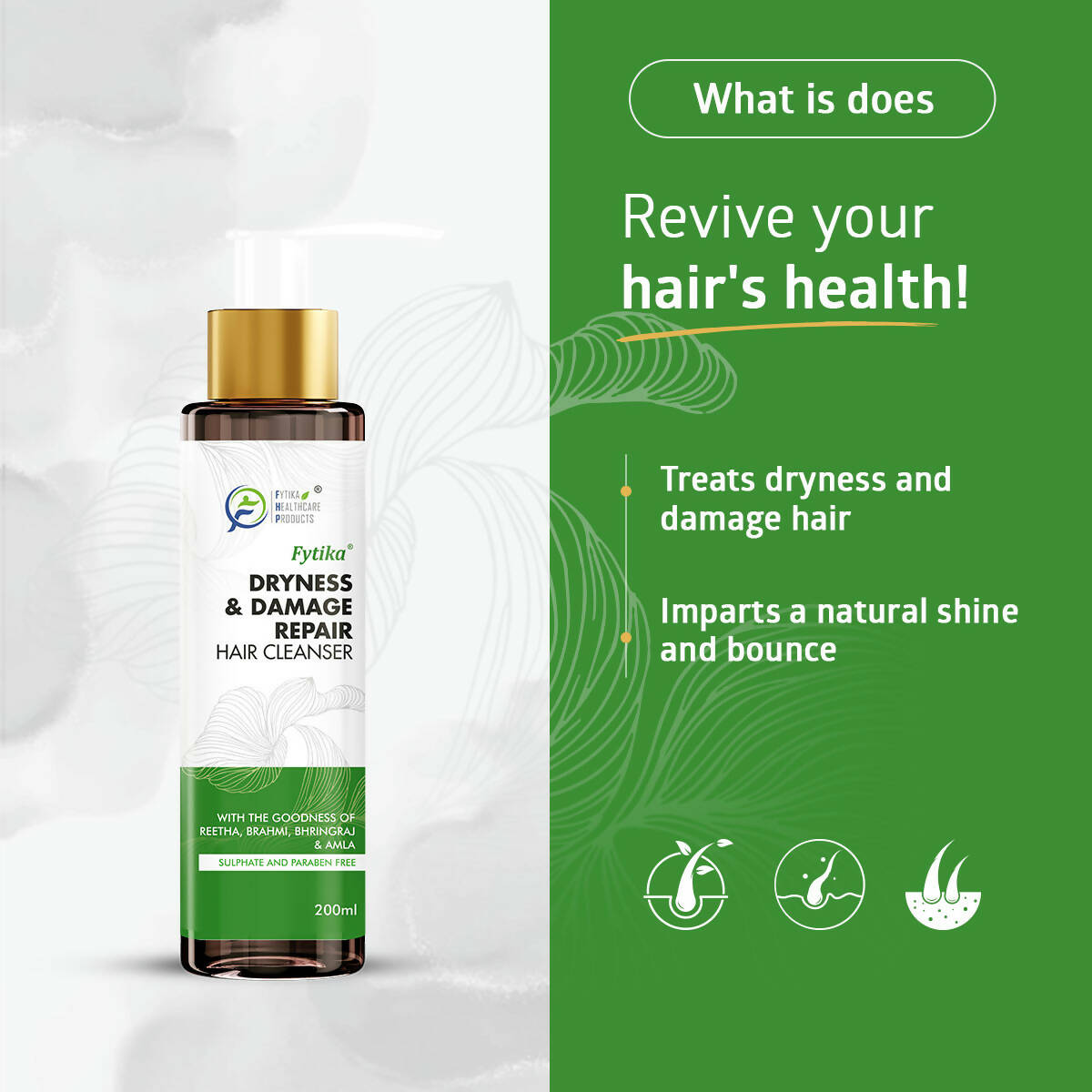 Fytika Dryness & Damage Repair Hair Cleanser