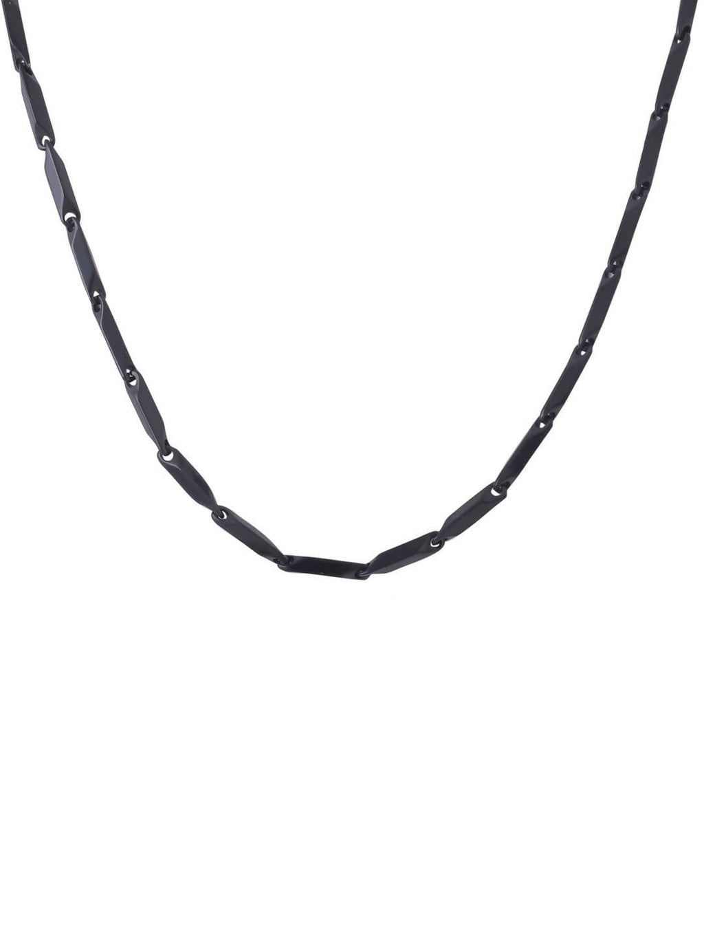 NVR Men's Black Metal Chain