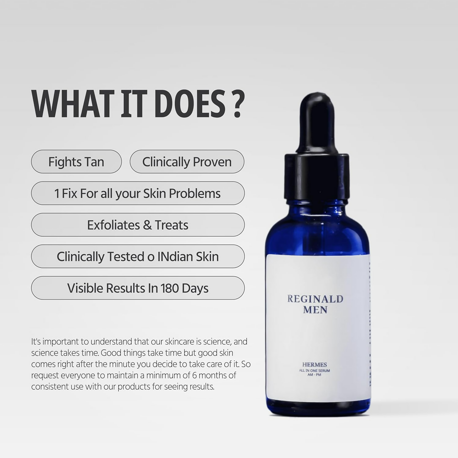 Reginald Men Hermes - All in One Serum - Distacart