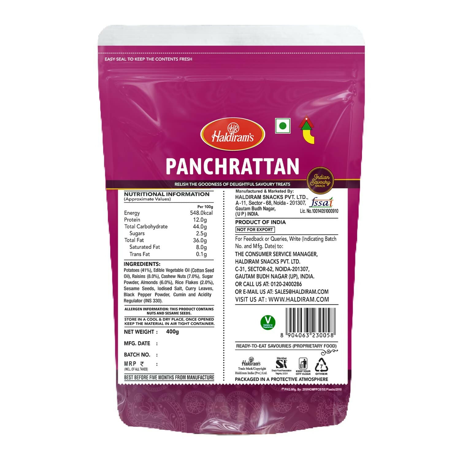 Haldiram's Panchrattan - Distacart