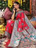 Shree Shyam Fashion Silk Pink Saree - Distacart