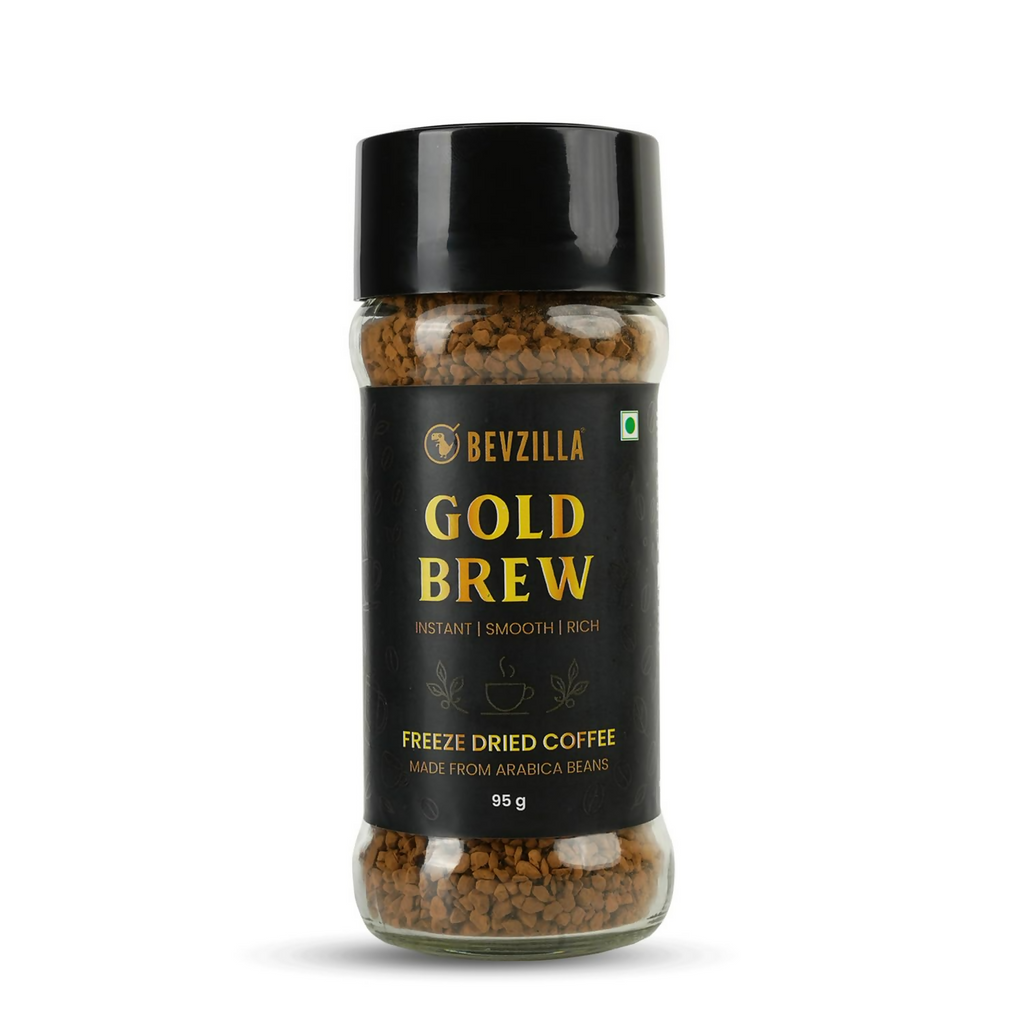 Bevzilla Gold Brew Instant Freeze Dried Coffee Powder - Distacart