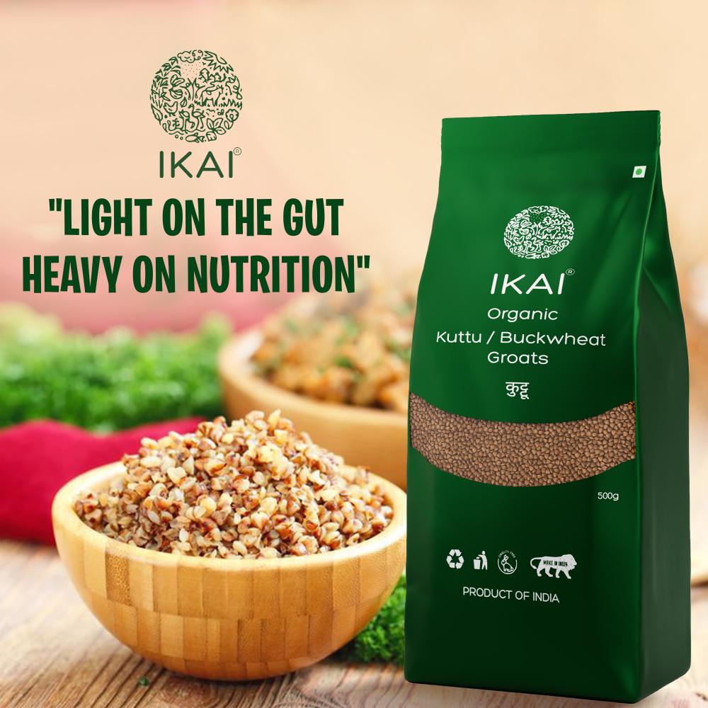 IKAI Organic Buckwheat Groats Kuttu - Distacart