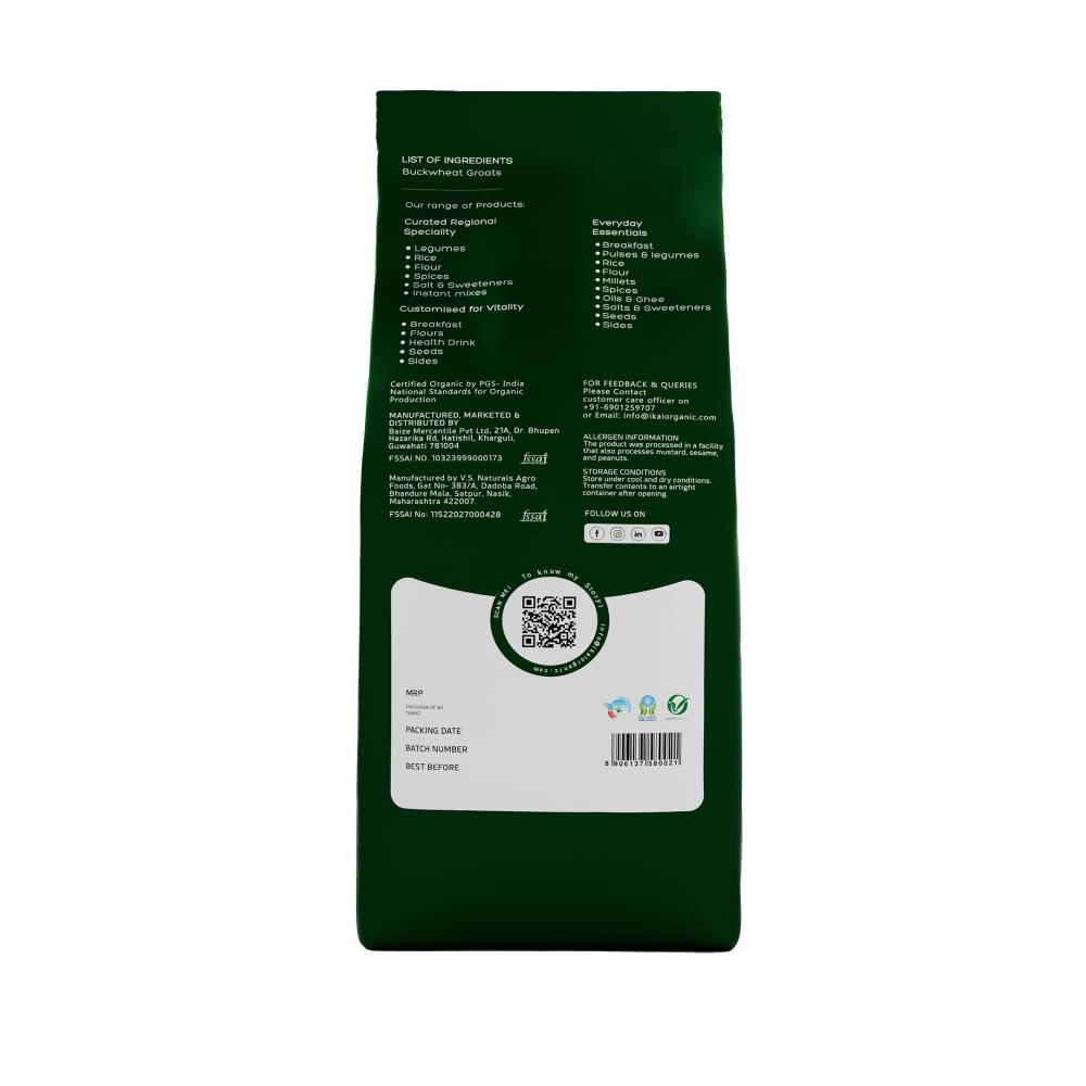 IKAI Organic Buckwheat Groats Kuttu - Distacart