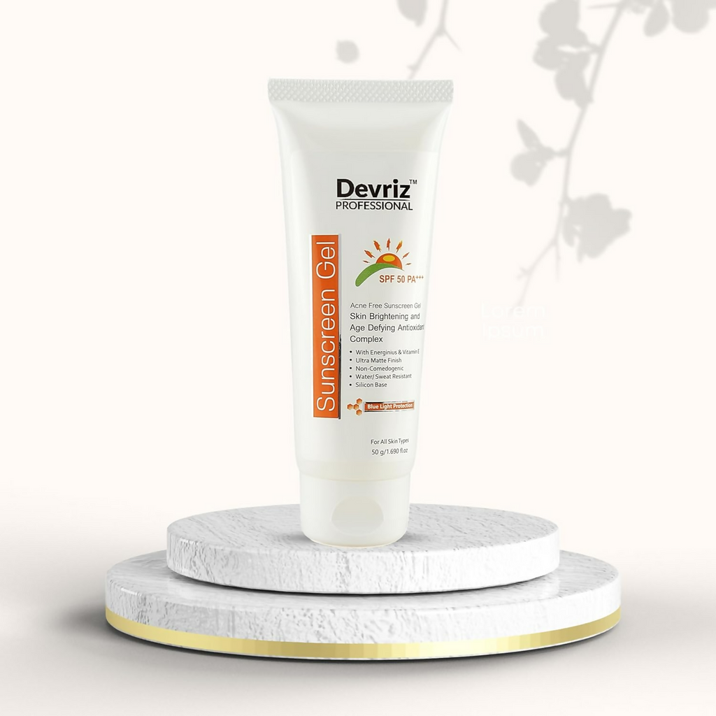 Devriz Professional Sunscreen Gel Spf 50 Pa+++