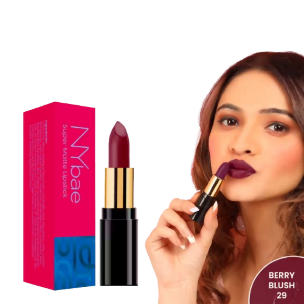 NY Bae Super Matte Lipstick - Berry Blush 29 - Distacart