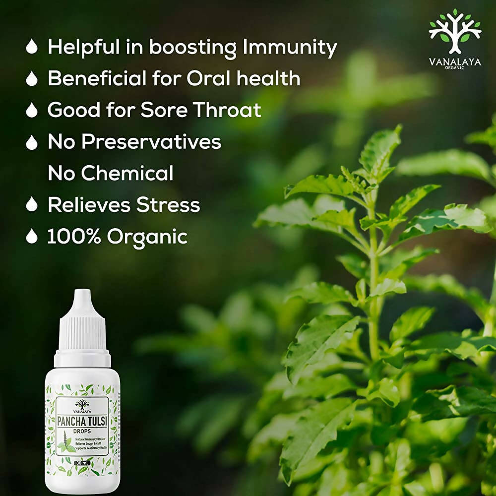 Vanalaya Panch Tulsi Drops - Distacart