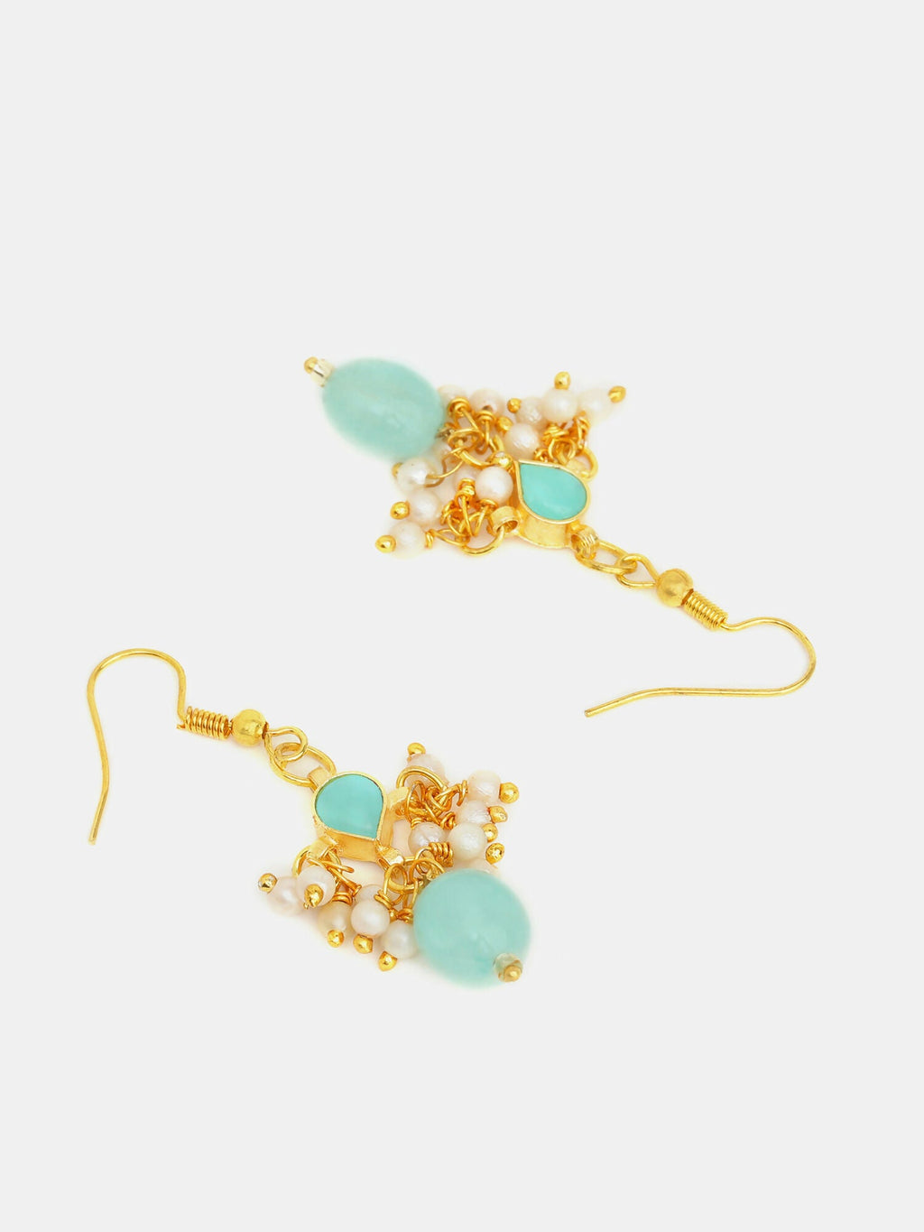 Ruby Raang Chandni Green Earring - Distacart
