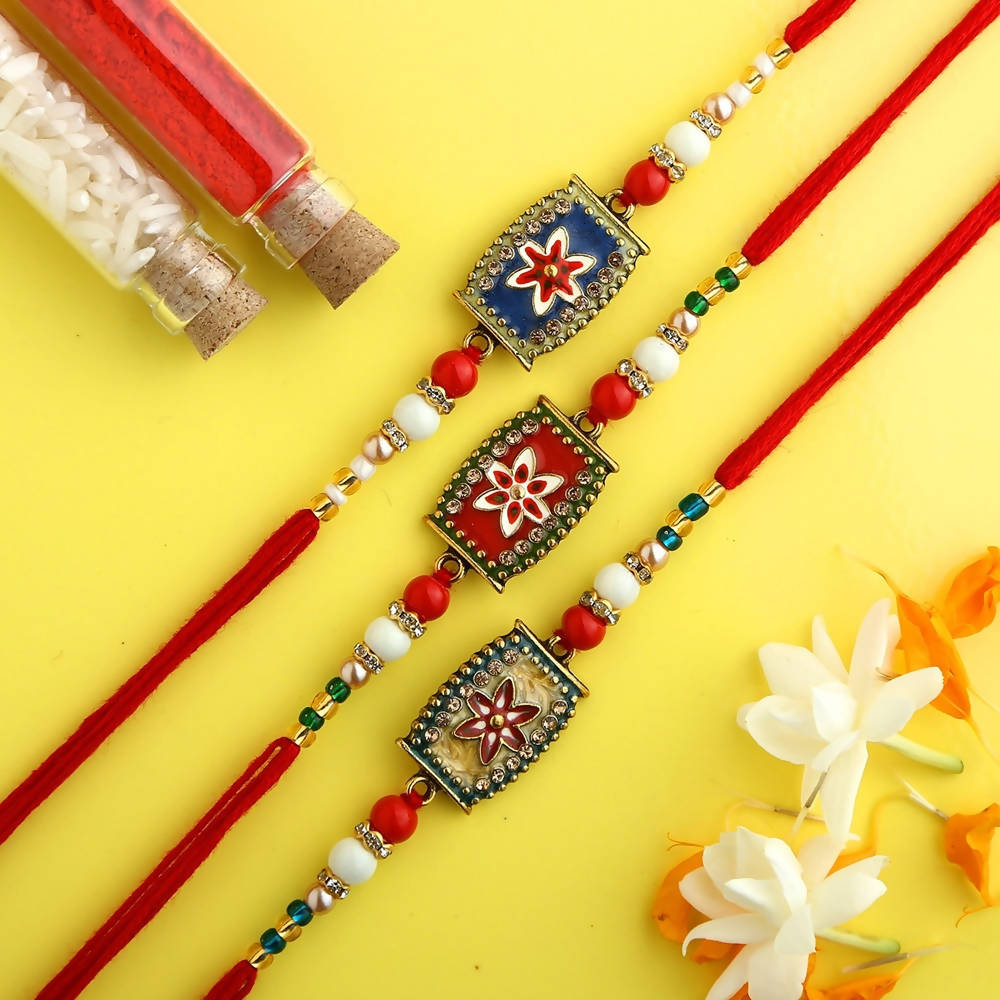 Meenakari Rakhi