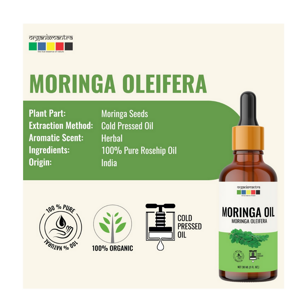 Organix Mantra Moringa Body Oil Brightens Complexion