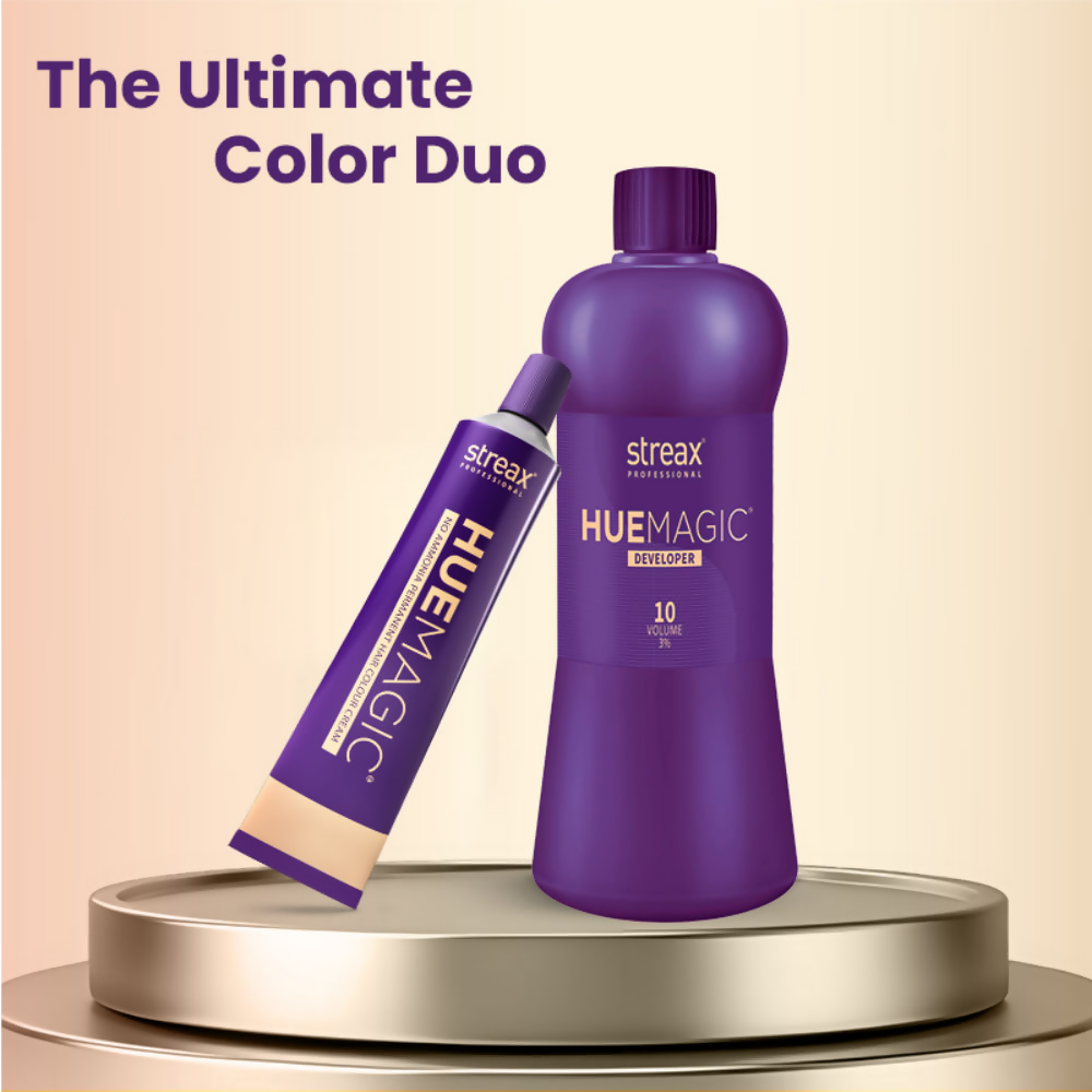 Streax Professional Hue Magic Developer For Hair Colour - 10 Volume 3%