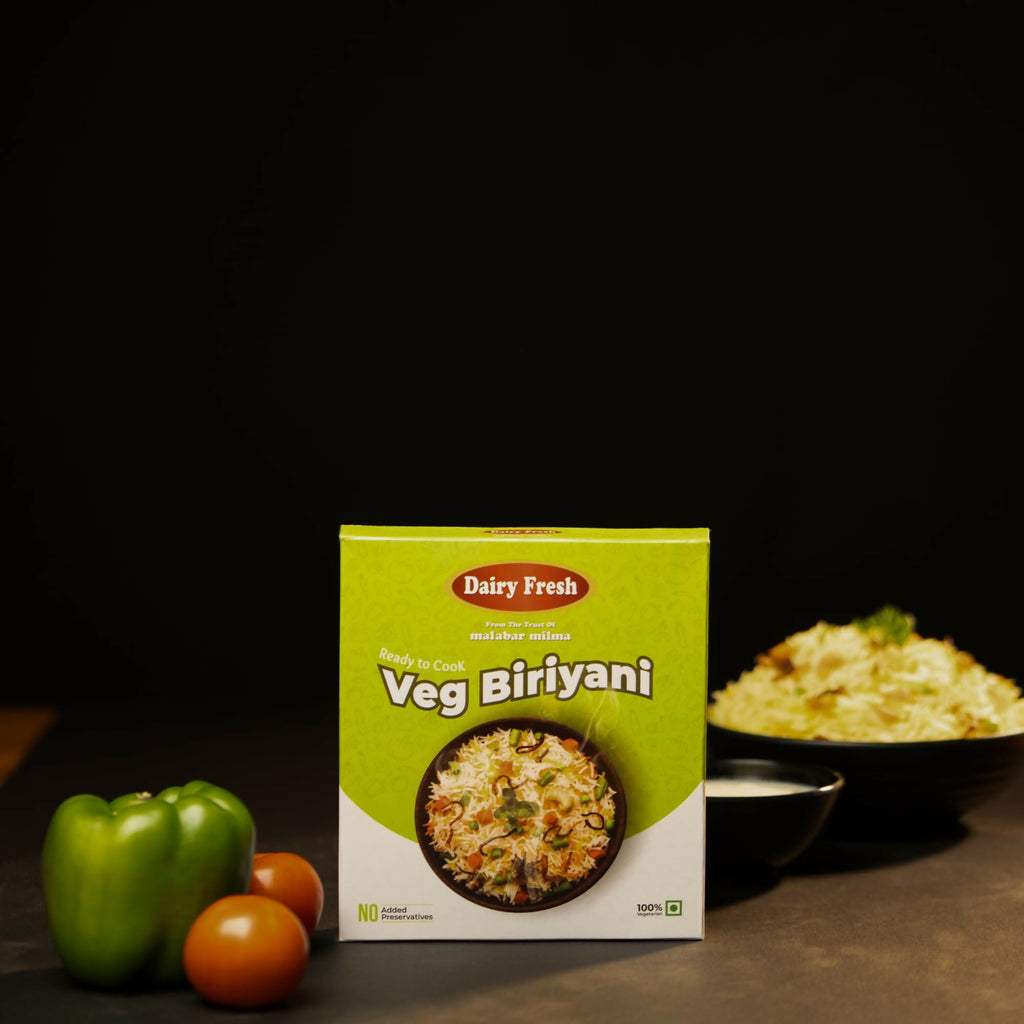 Milma Instant Vegetable Biryani Rice Dish
