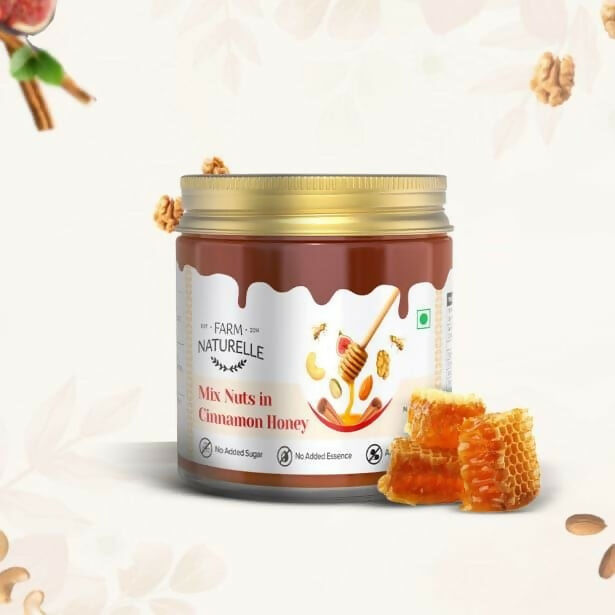 Farm Naturelle Mixed Nuts in Cinnamon Honey - Healthy Snack