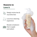 Botnal Velvet Rinse Probiotic Creme Face Wash with Colloidal Oats for Hydration