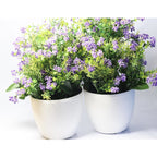 Chahat Decorative Artificial Flower Plant 2 Piece Combo