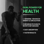 Jagat Pharma L-Arginine + Ashwagandha: Power & Balance Combo
