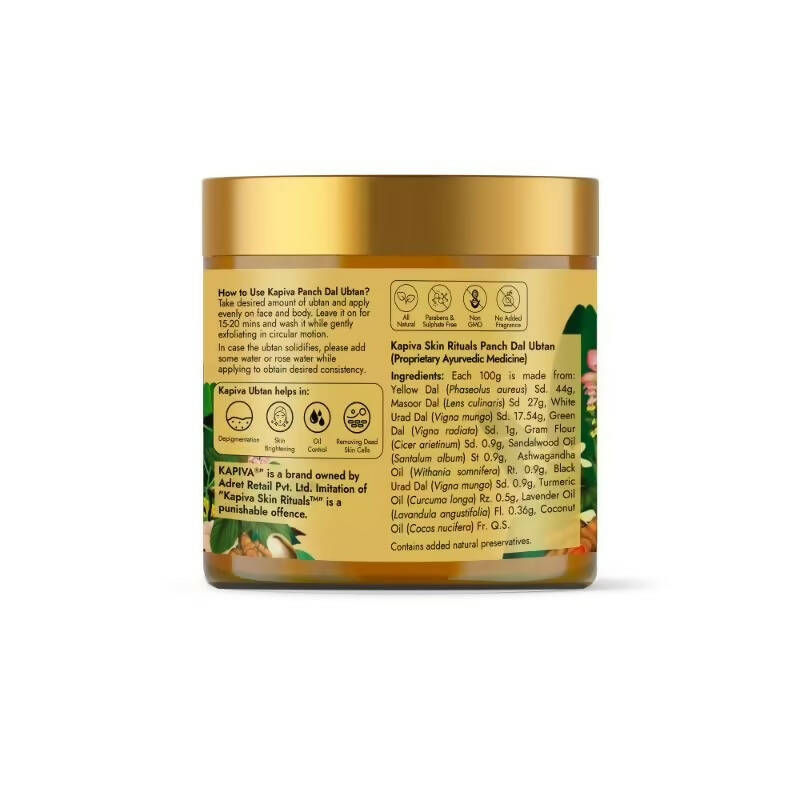 Kapiva Ayurveda Skin Rituals Panch Dal Ubtan