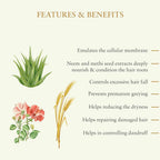 Just Herbs Silky Strength Aloevera-Wheatgerm Moisturising Shampoo