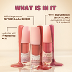 The Skin Diet Company Lip Barrier Tint High Shine Gloss Oil - Desert Rose
