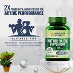 Himalayan Organics Nitric Oxide Supplement 1400 mg 