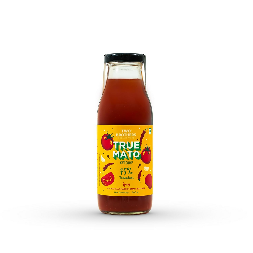 Two Brothers Organic Farms Truemato Ketchup - Spicy - Distacart