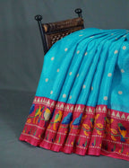 Rama Green Colored with Buttes Semi Silk Kota Saree By Gayathri Reddy Designer Studio
