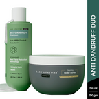 Bare Anatomy Expert Scalp Scrub & Anti Dandruff Shampoo Duo