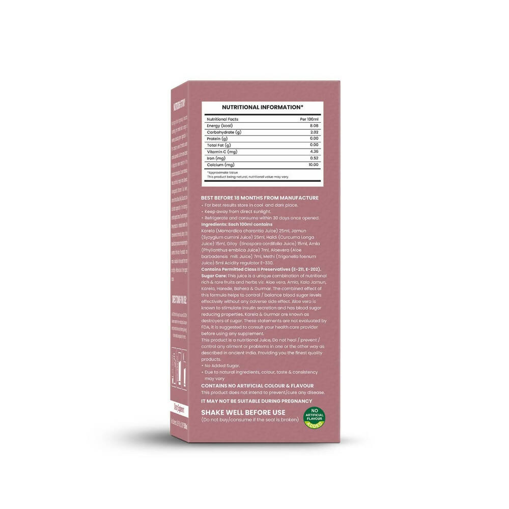 Nutriorg Sugar Care Juice - Distacart