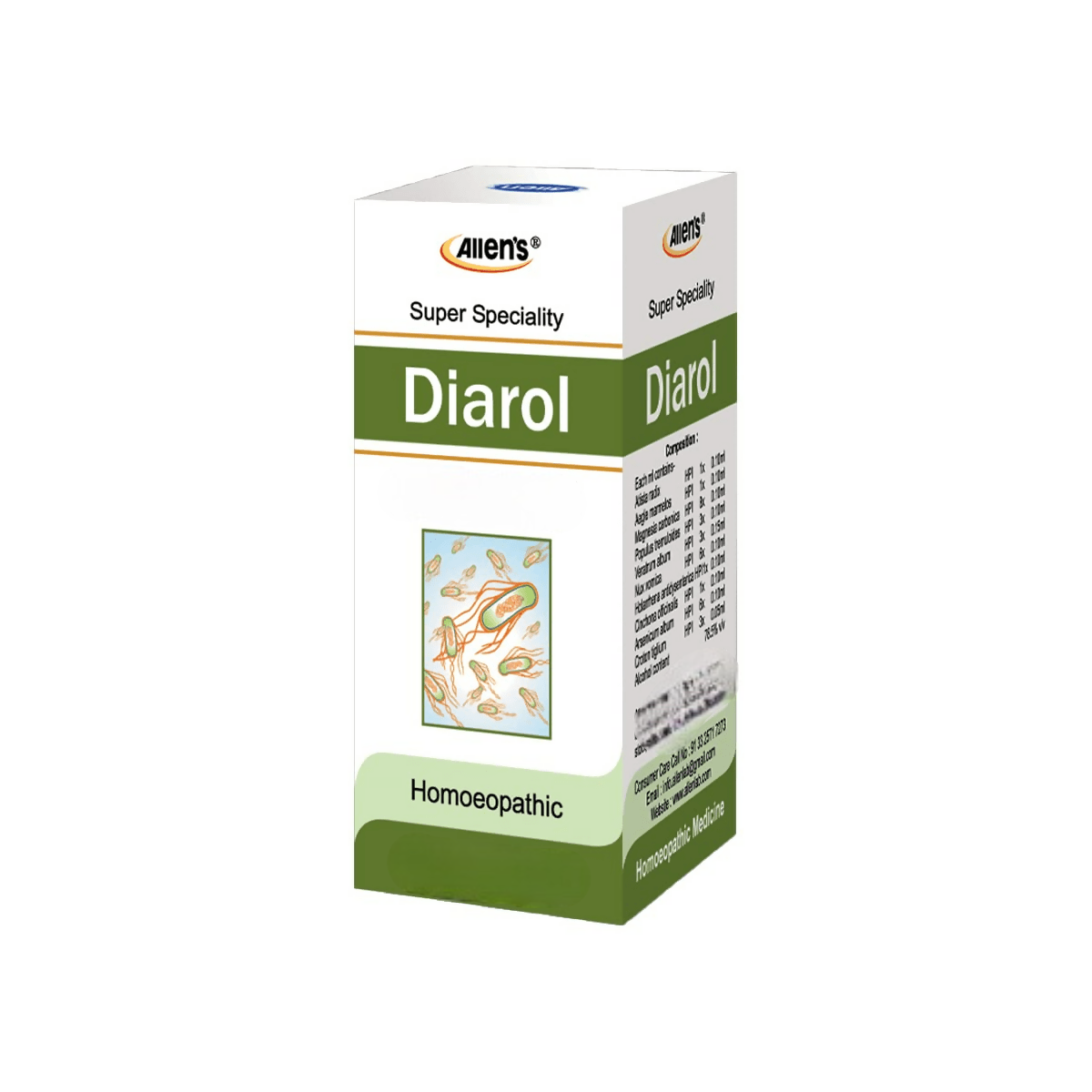 Allen's Homeopathy Diarol Drop - Distacart