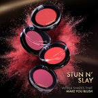 Lakme Face It Blush - Perfect Plum - Distacart