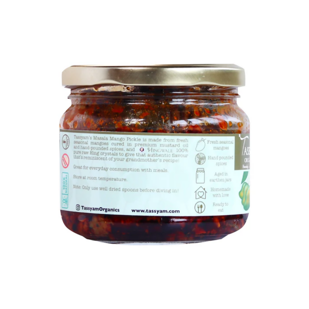 Tassyam Organics Mango Masala Pickle