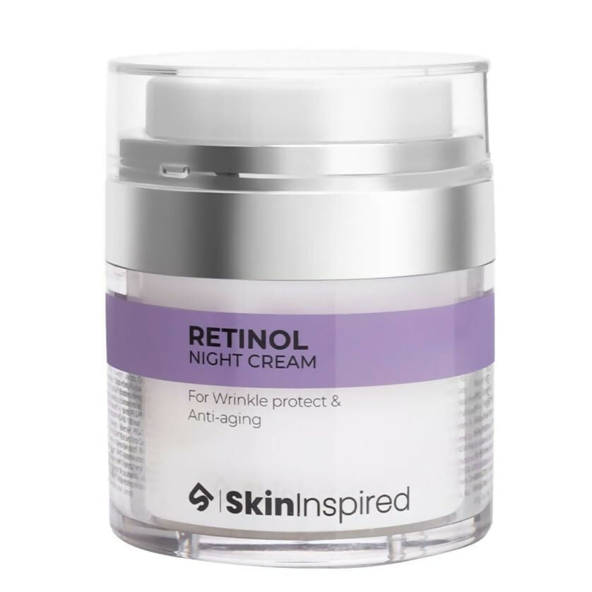 SkinInspired Retinol Night Cream For Wrinkles & Anti-Aging - Distacart