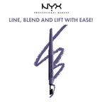 NYX Professional Makeup Epic Smoke Angled Liner & Blender - Violet Flash