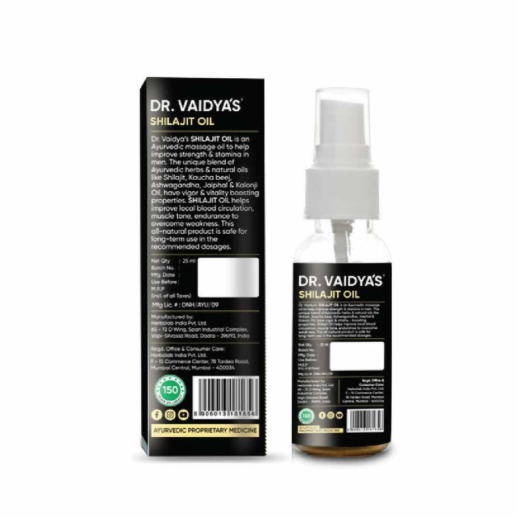 Dr. Vaidya's SJ Oil for Men: Enhance Power & Stamina With the Natural Oil