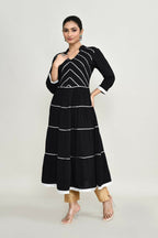 Joban Fashion Black Rayon Tunic