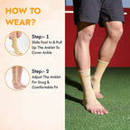 Orth-rem Ankle Stabilizer Foot Sleeve (Pair) - Distacart