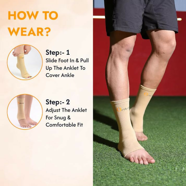 Orth-rem Ankle Stabilizer Foot Sleeve (Pair) - Distacart