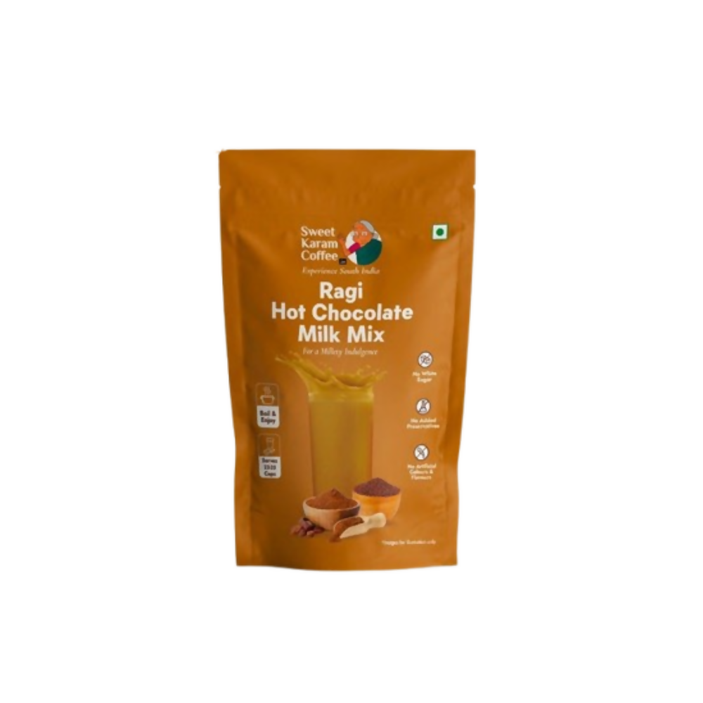 Sweet Karam Coffee Ragi Hot Chocolate Milk Mix - Distacart