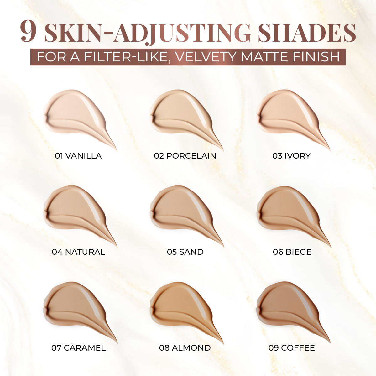 Just Herbs Full Cover Natural Filter Finish Concealer - Ivory