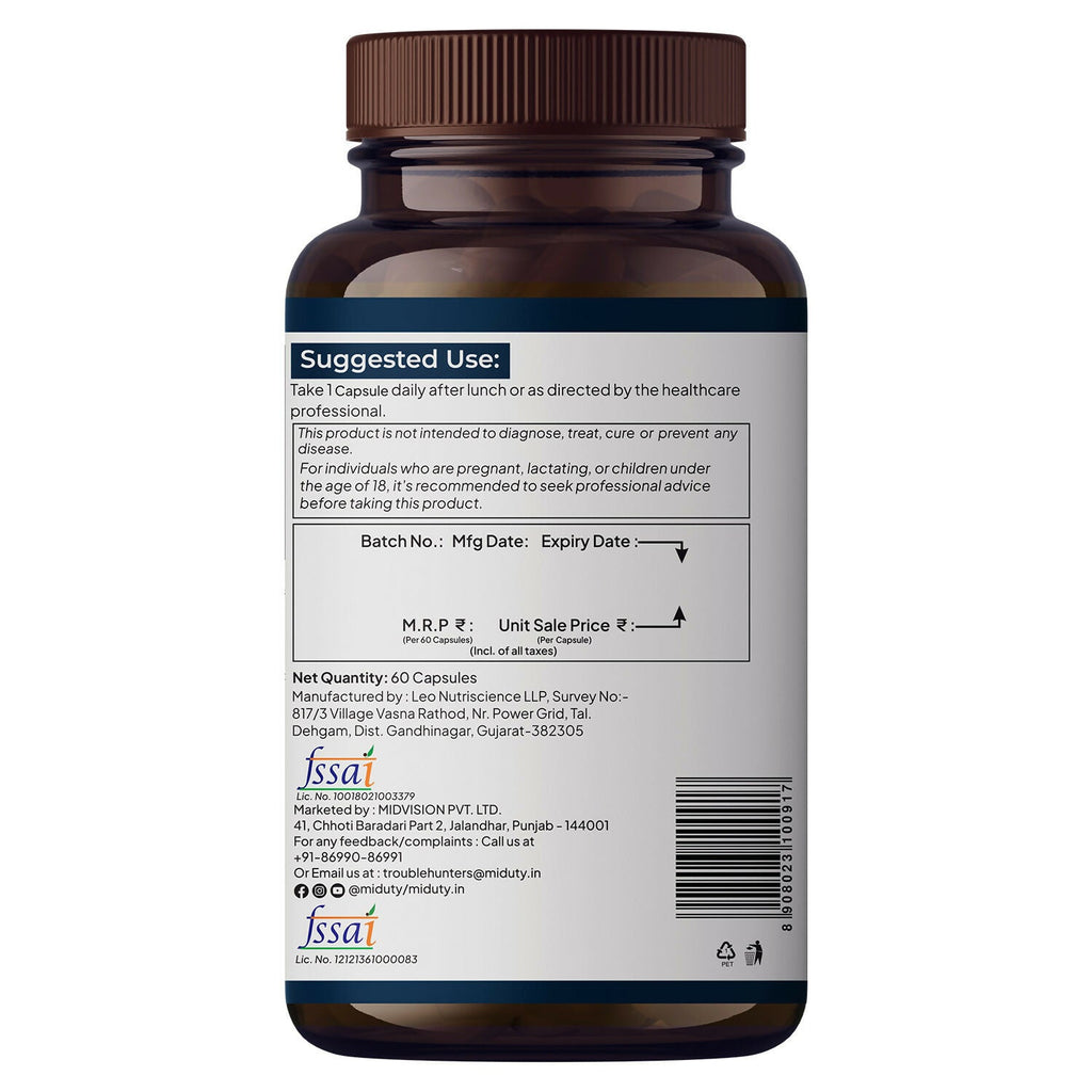 Miduty Zinc Picolinate Capsules