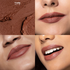 Type Beauty Cream Matte Lipstick For Pigmented Lips - 502 Self Made