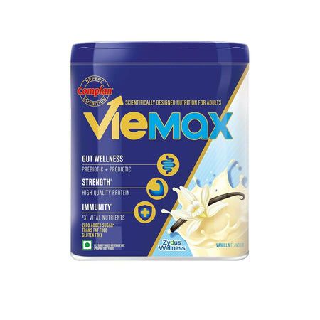 Complan Viemax - Scientifically Designed Nutrition For Adults (Vanilla Flavour)