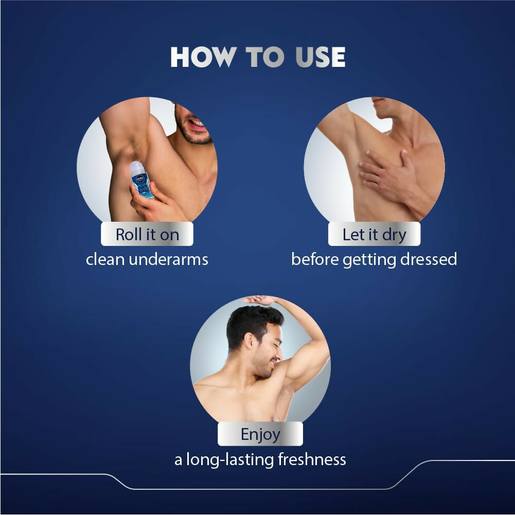 Nivea Men Fresh Active Deo Roll On 48 H Freshness