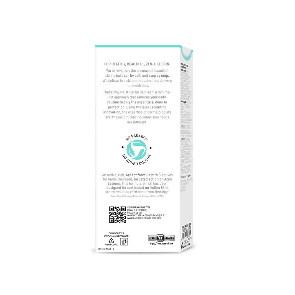 Dermafique Acne Avert Spot Corrector Face Serum